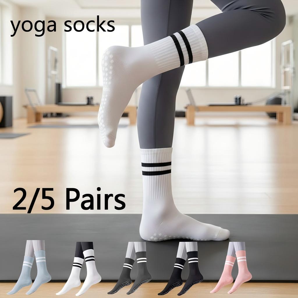 Yoga Dance & Fitness Center Llc - Kadın Kaymaz Yoga Çorapları, Tutucu Pilates