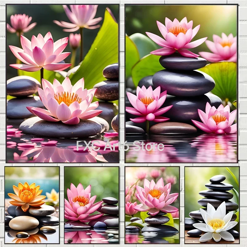 Yoga Fitness Studio - 1 adet çerçevesiz Spa Zen kiraz