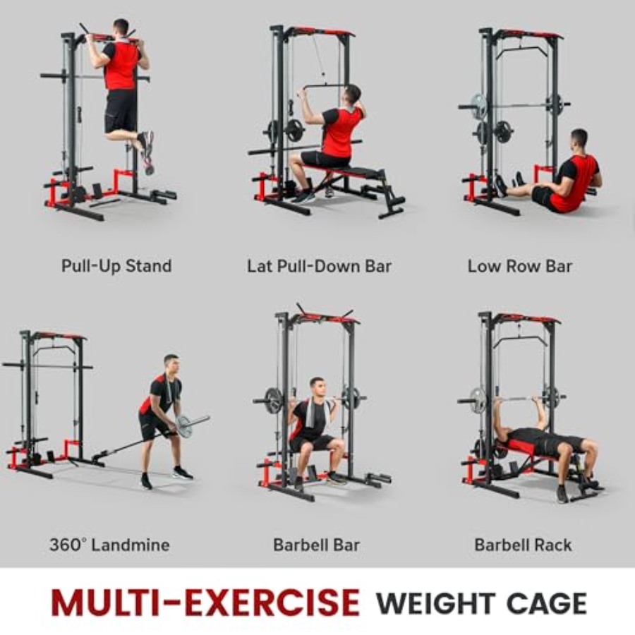 Çok Fonksiyonlu Power Cage Smi - Lat Pulldown Bar incelemesi ve fiyatı