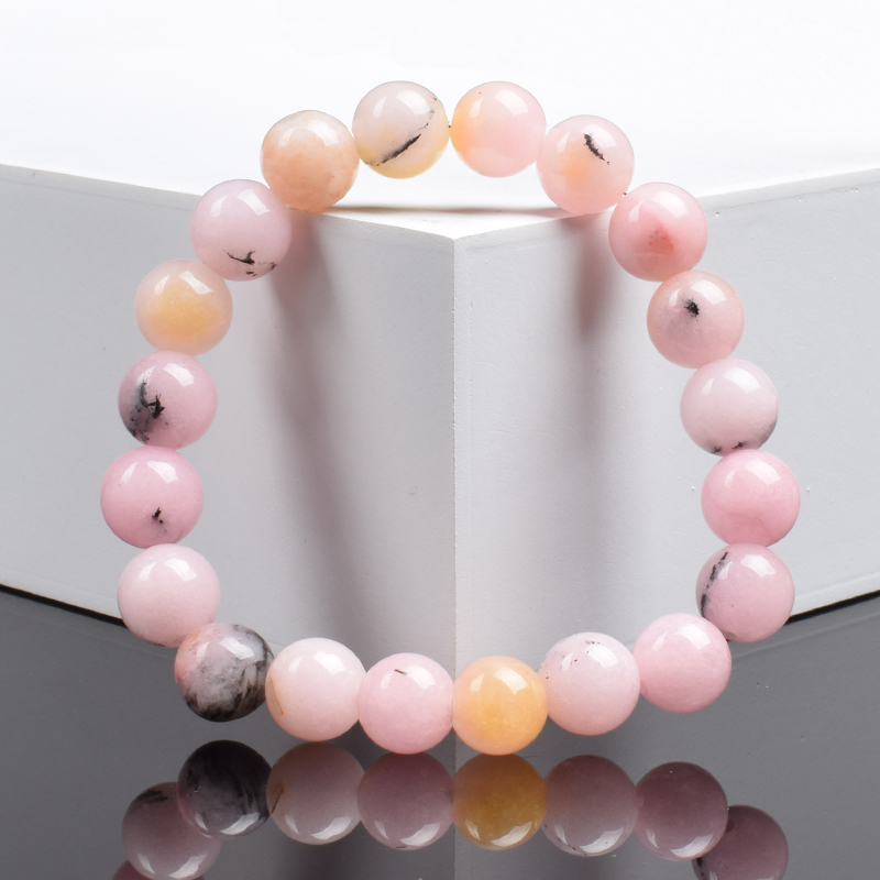 Doğal taş pembe Opal boncuk bi - Yoga Fitness Tracker incelemesi ve fiyatı