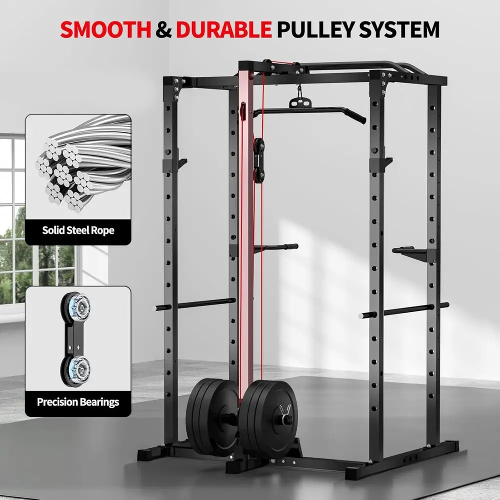2000LBS Kapasiteli Güç Rafı, L - Lat Pulldown Bar incelemesi ve fiyatı