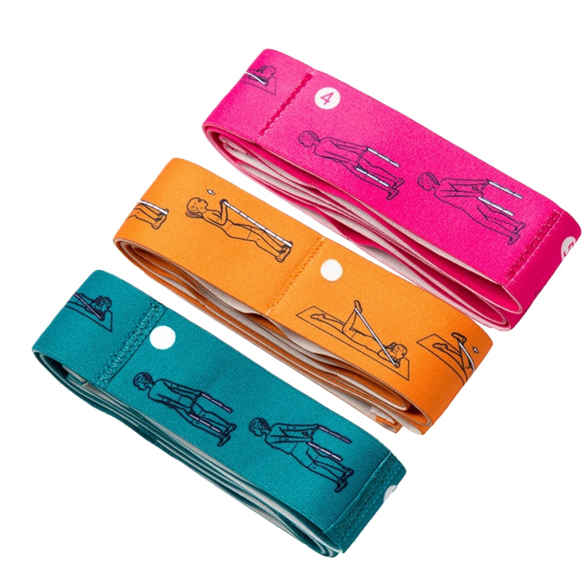 1 Adet Yoga Elastik Germe Band - Yoga Fitness Images incelemesi ve fiyatı