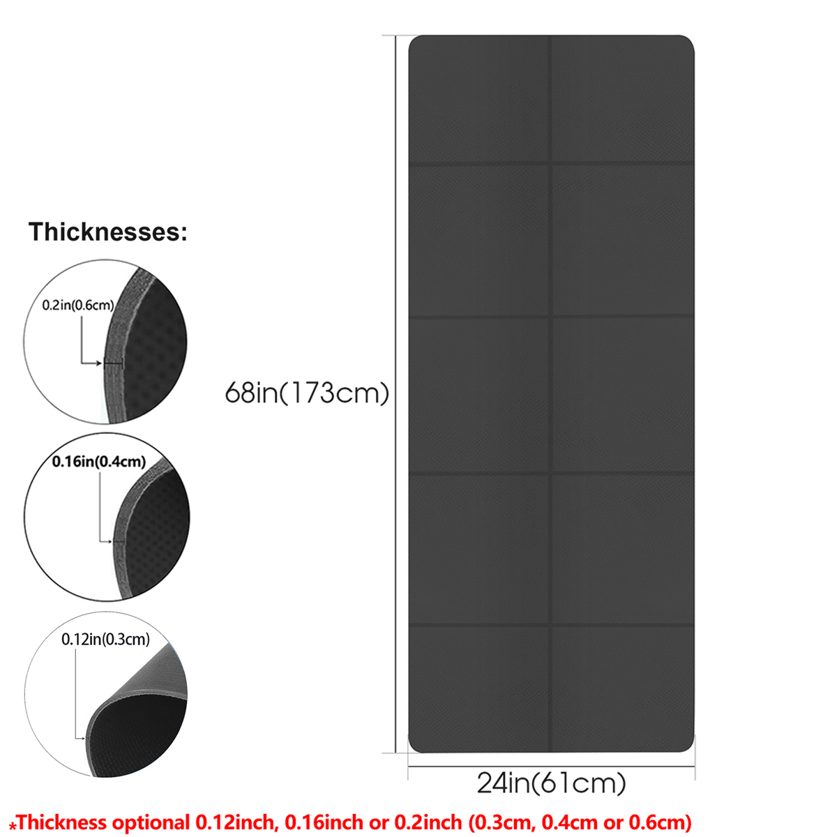 Katlanabilir Yoga Matı Siyah Ç - Thick Yoga Mat incelemesi ve fiyatı