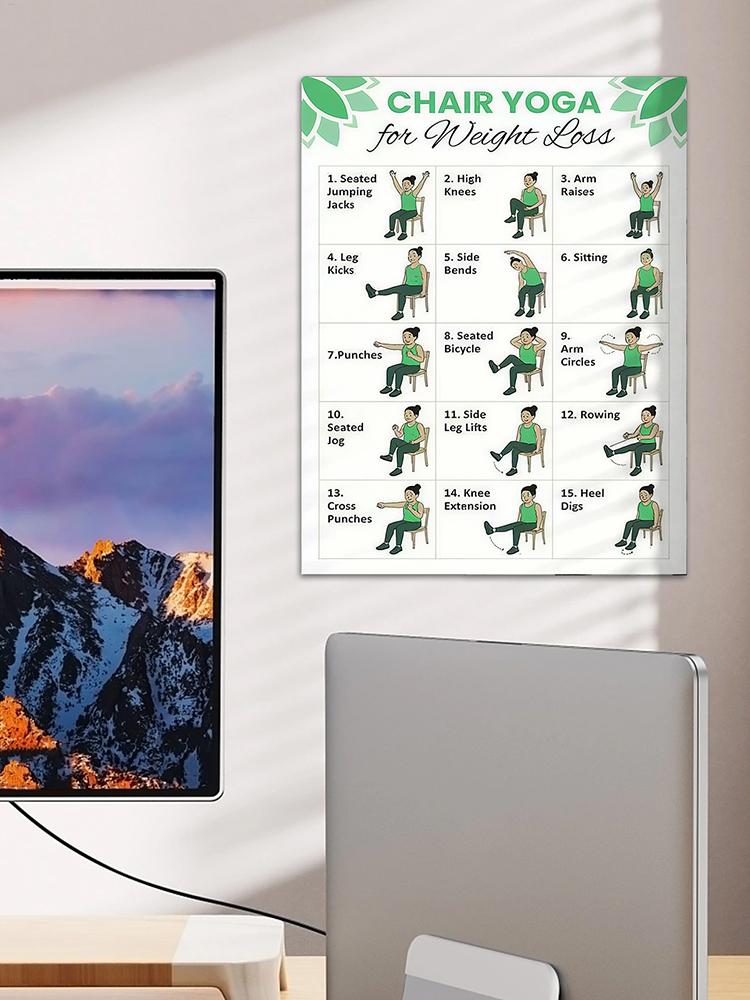 2 Adet Yoga Posteri Evde Egzer - Yoga Health & Fitness Centre incelemesi ve fiyatı