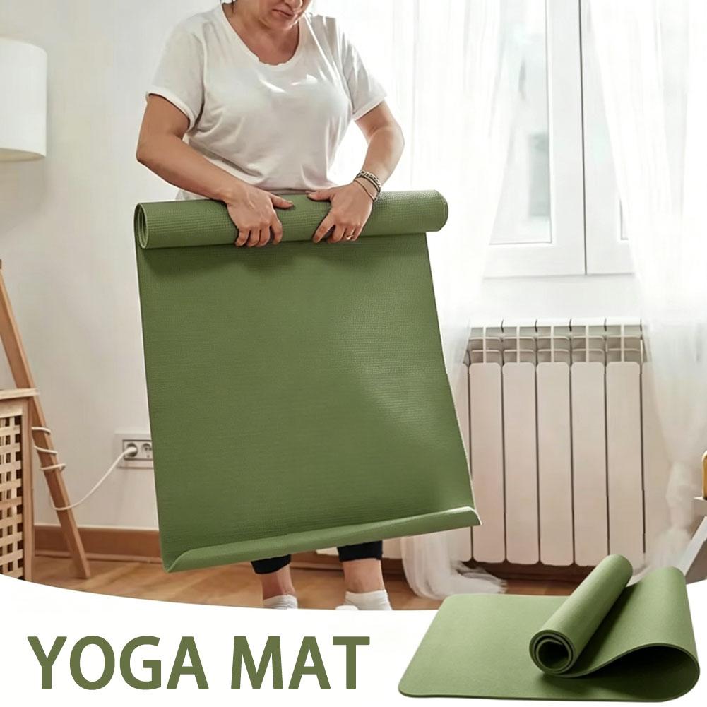 1/2 adet kalın Yoga Mat kaymaz - Thick Yoga Mat incelemesi ve fiyatı