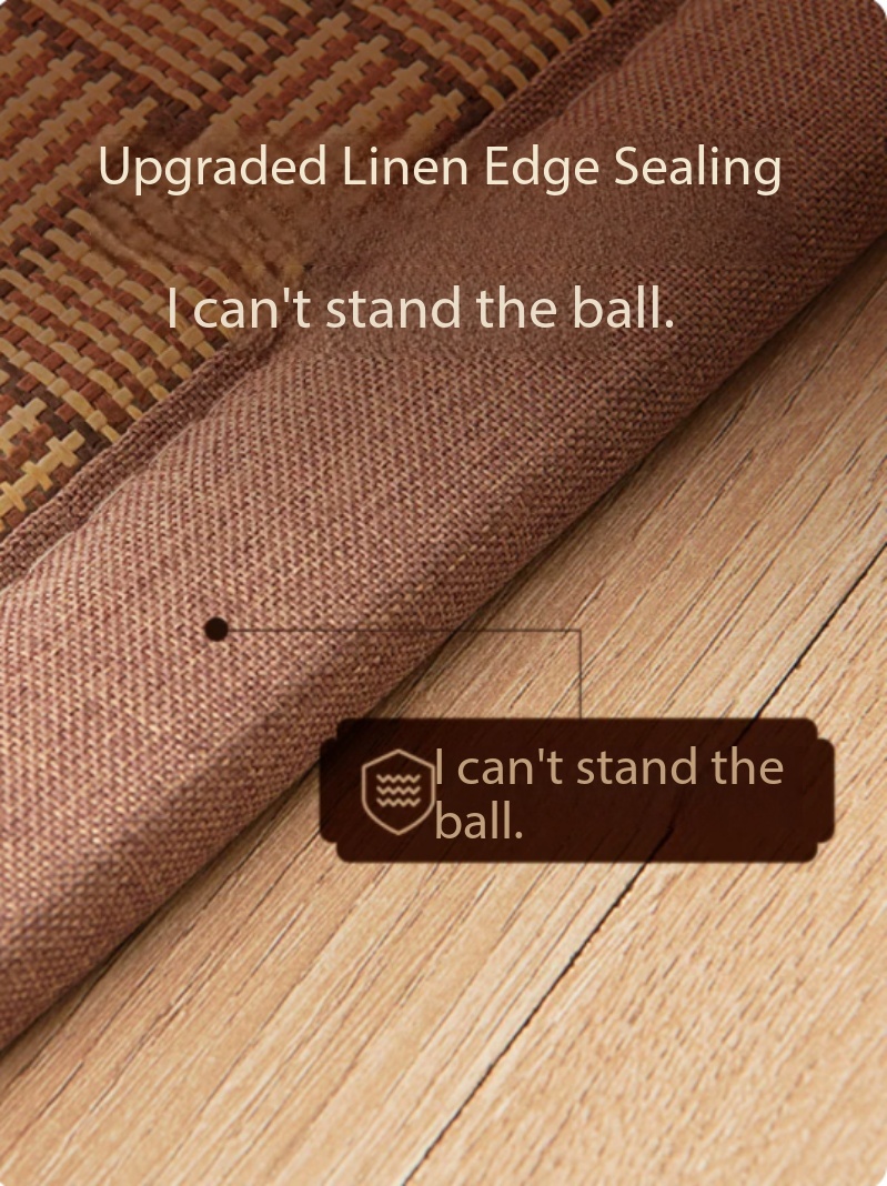 Büyük Kaymaz Doğal Rattan Örgü - Thick Yoga Mat incelemesi ve fiyatı